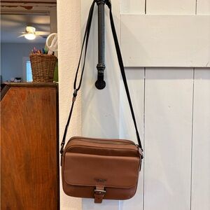 Coach Brown Leather Messenger Bag